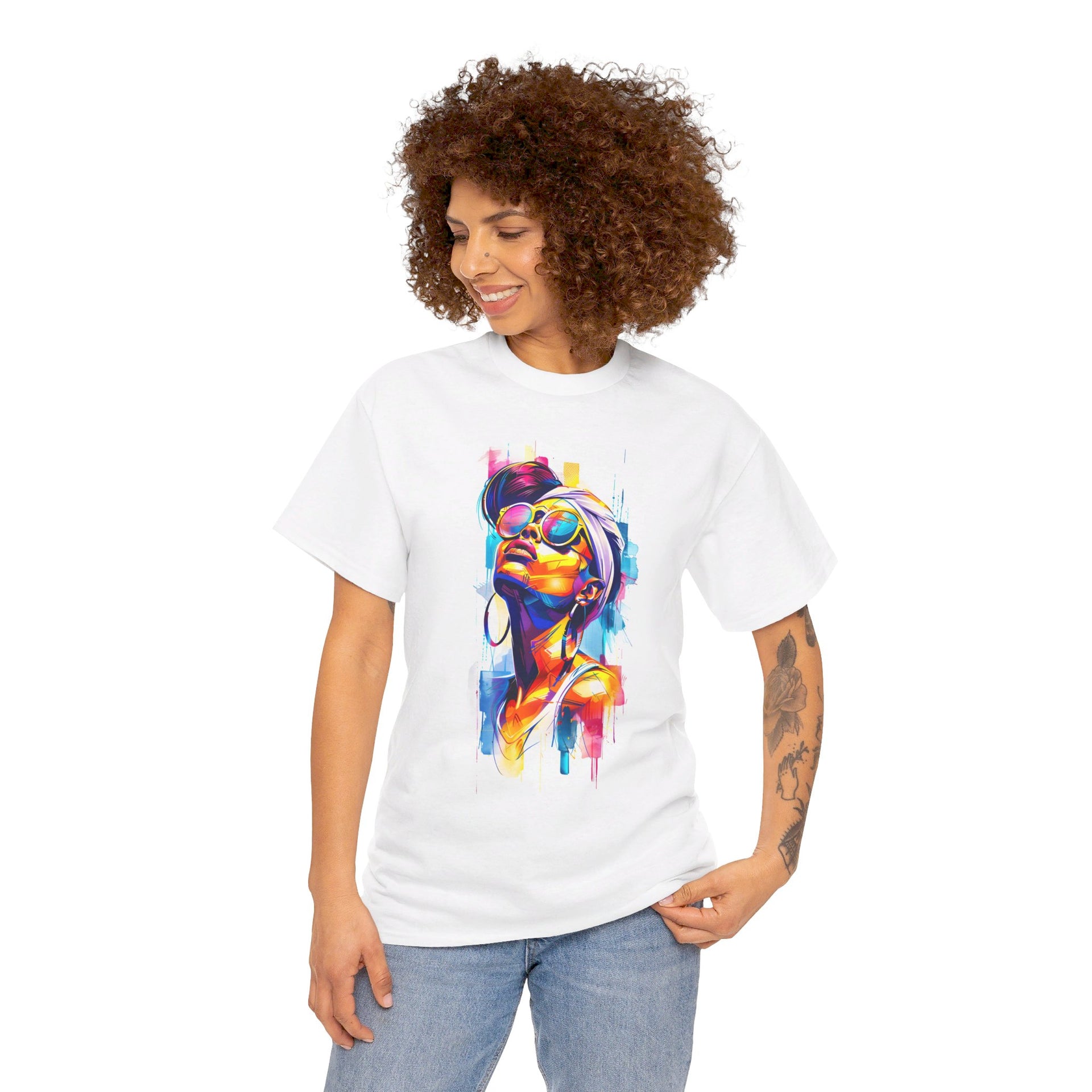 Colorful Headwrap Unisex T-Shirt | Infinite Visibility