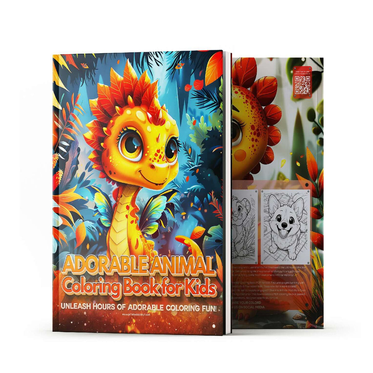 Adorable Animal Coloring Book for Kids | PDF Download – Infinite Visibility