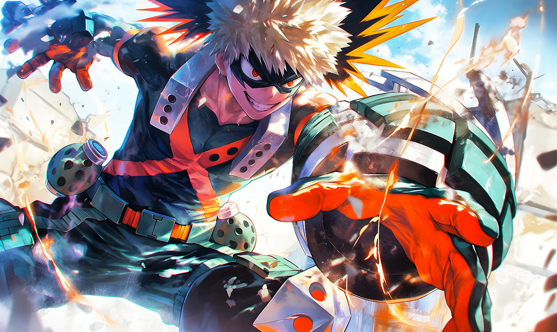 Bakugo "King Explosion Murder" Art: Ultimate Digital Download for MHA Fans! 🔥 #MyHeroAcademia