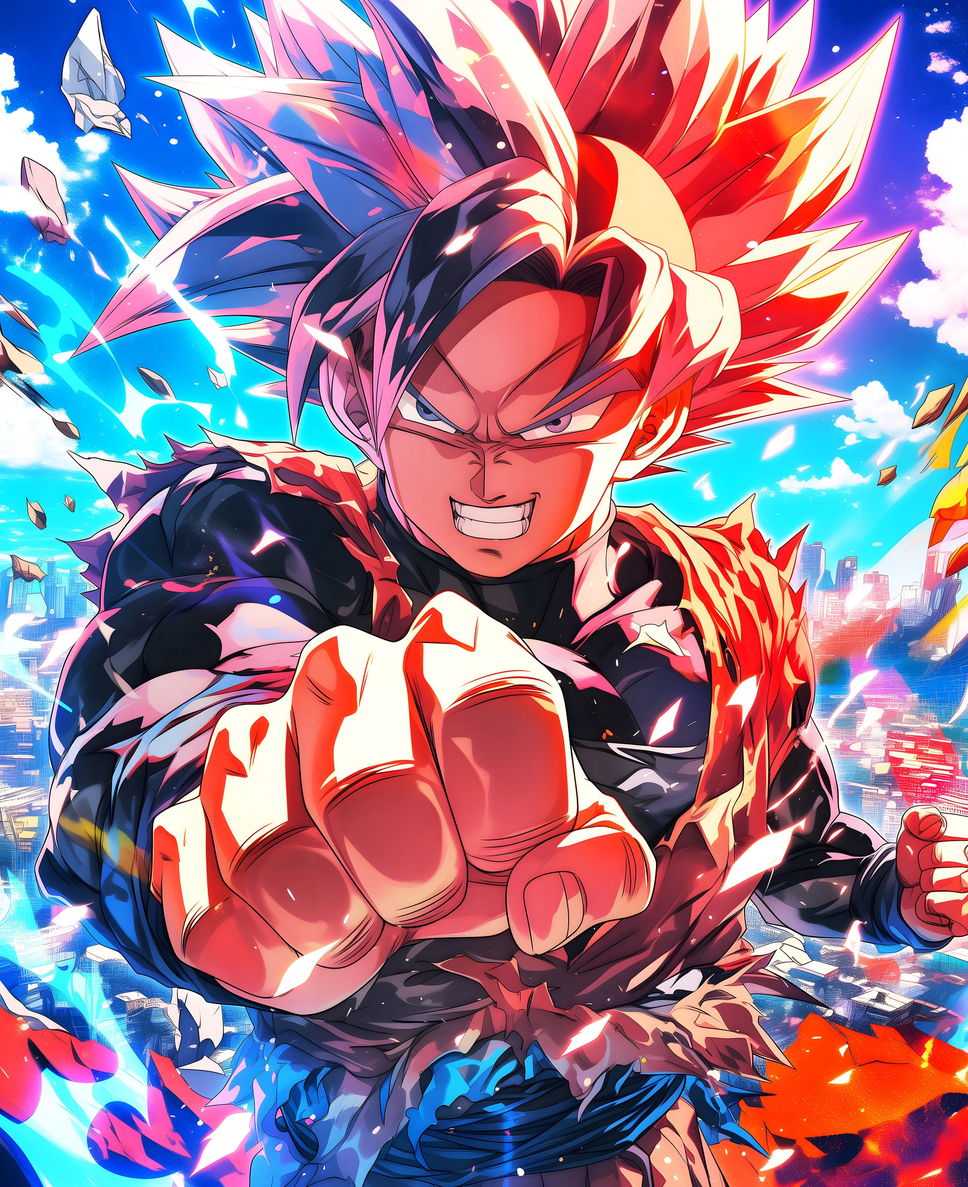 Goku Black: The Demon God's Fury