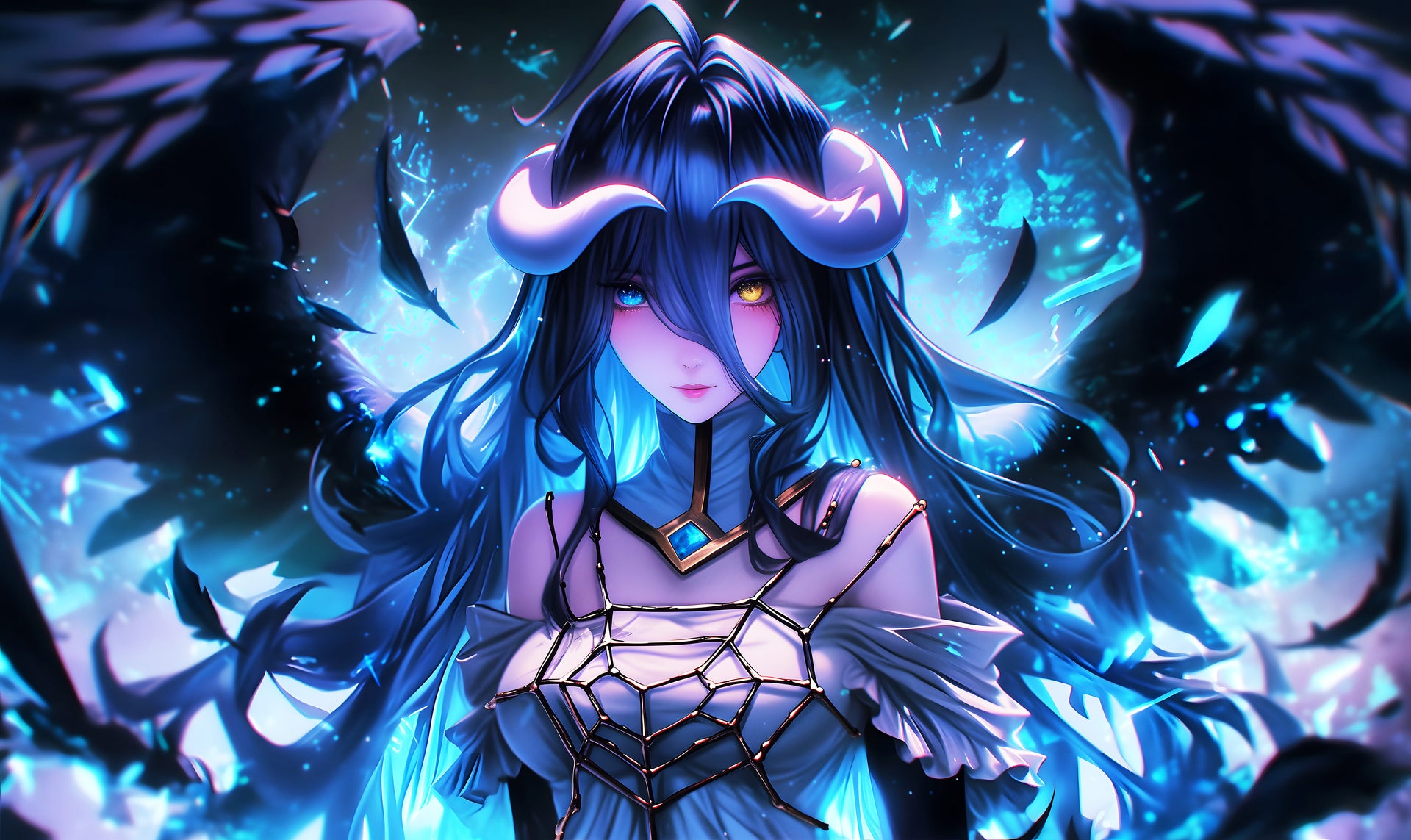 Enchanting Digital Art of Albedo from Overlord | Infinite Visibility