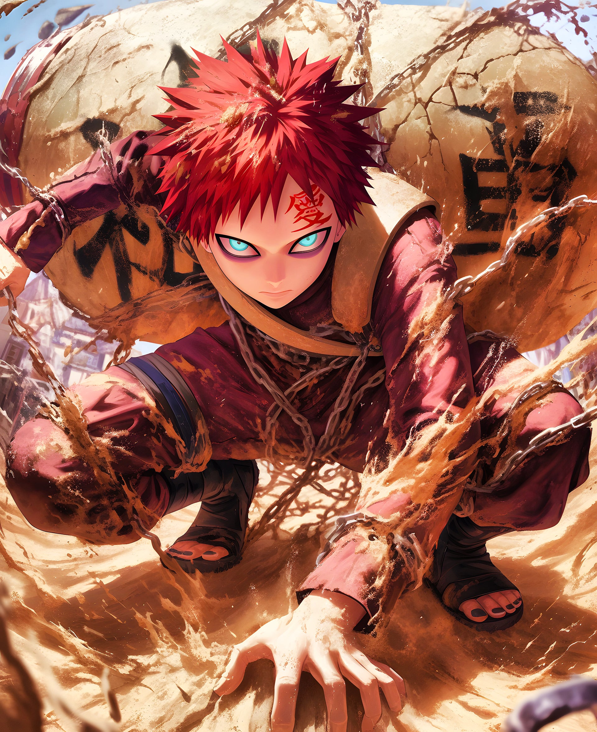 Gaara of the Desert - Unleash Your Inner Ninja Naruto: Shippuden