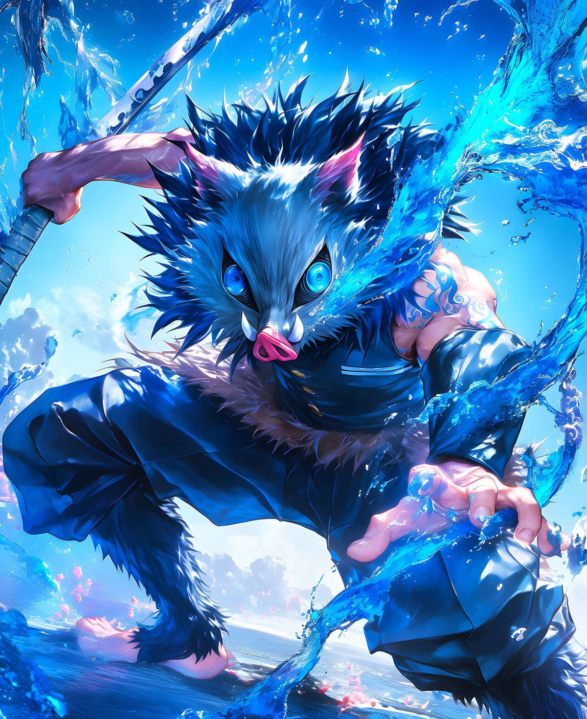 Inosuke Hashibira: The Beast Unleashed – Infinite Visibility