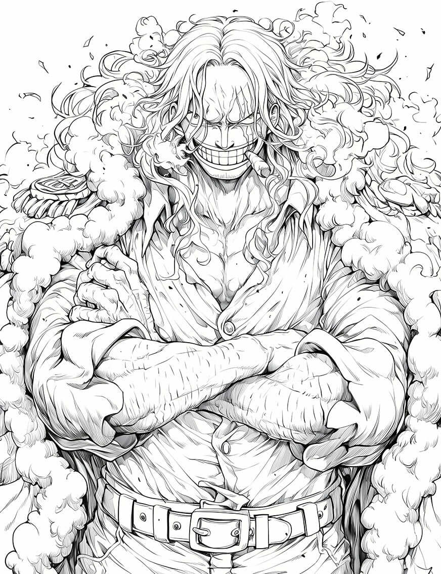 Color the Pirate King! Download this legendary Gol D. Roger – Infinite ...