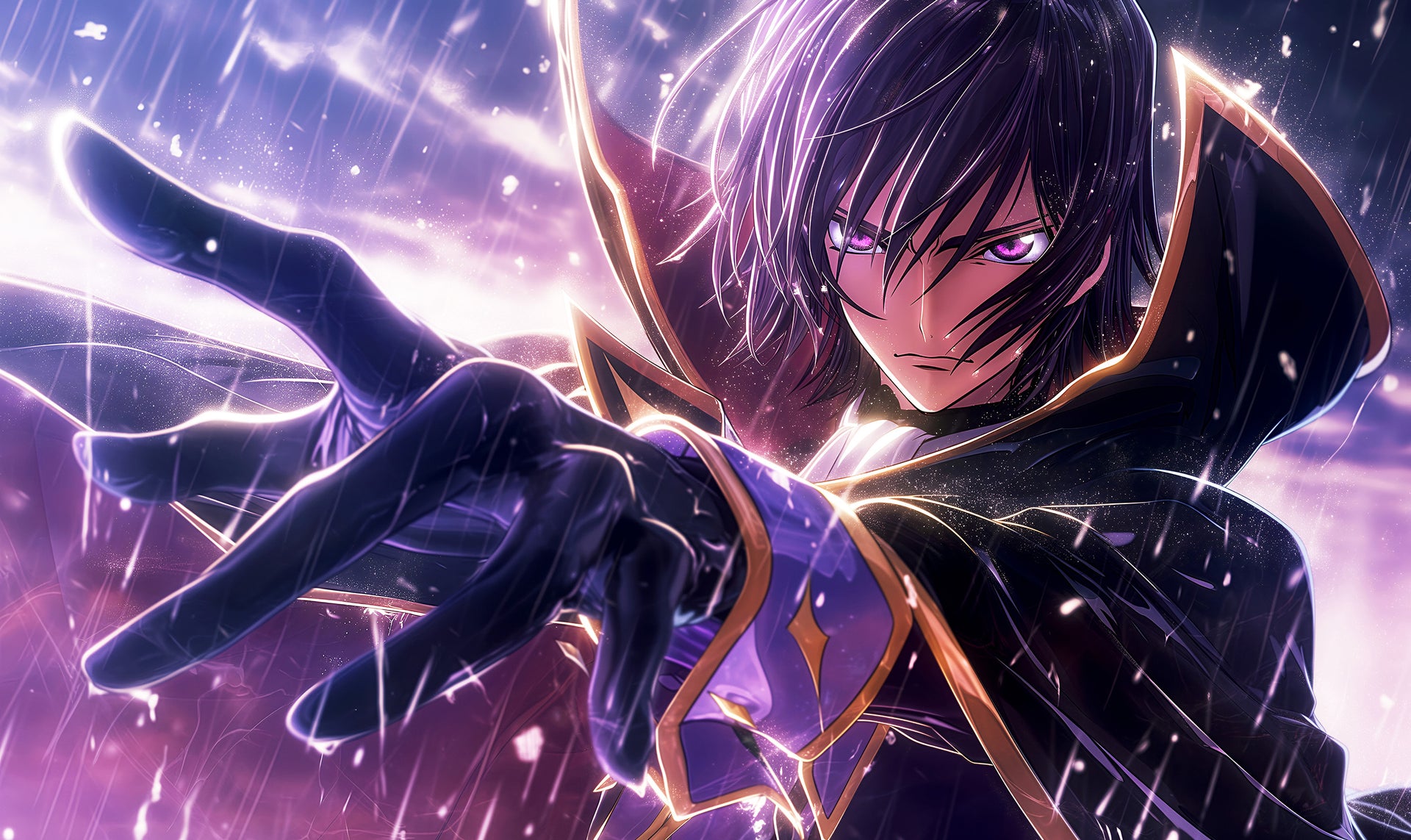 Lelouch Lamperouge: The Geass Emperor's Gaze