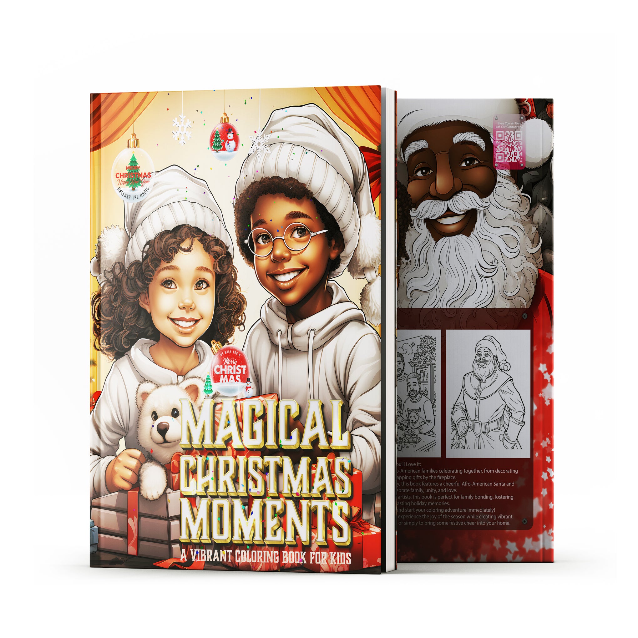 Magical Christmas Moments: A Vibrant Coloring Book for Kids PDF