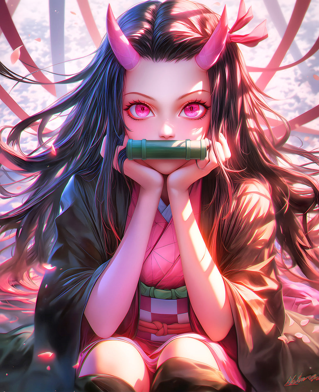 Nezuko Kamado: The Demon Slayer's Inner Turmoil and strength and determination