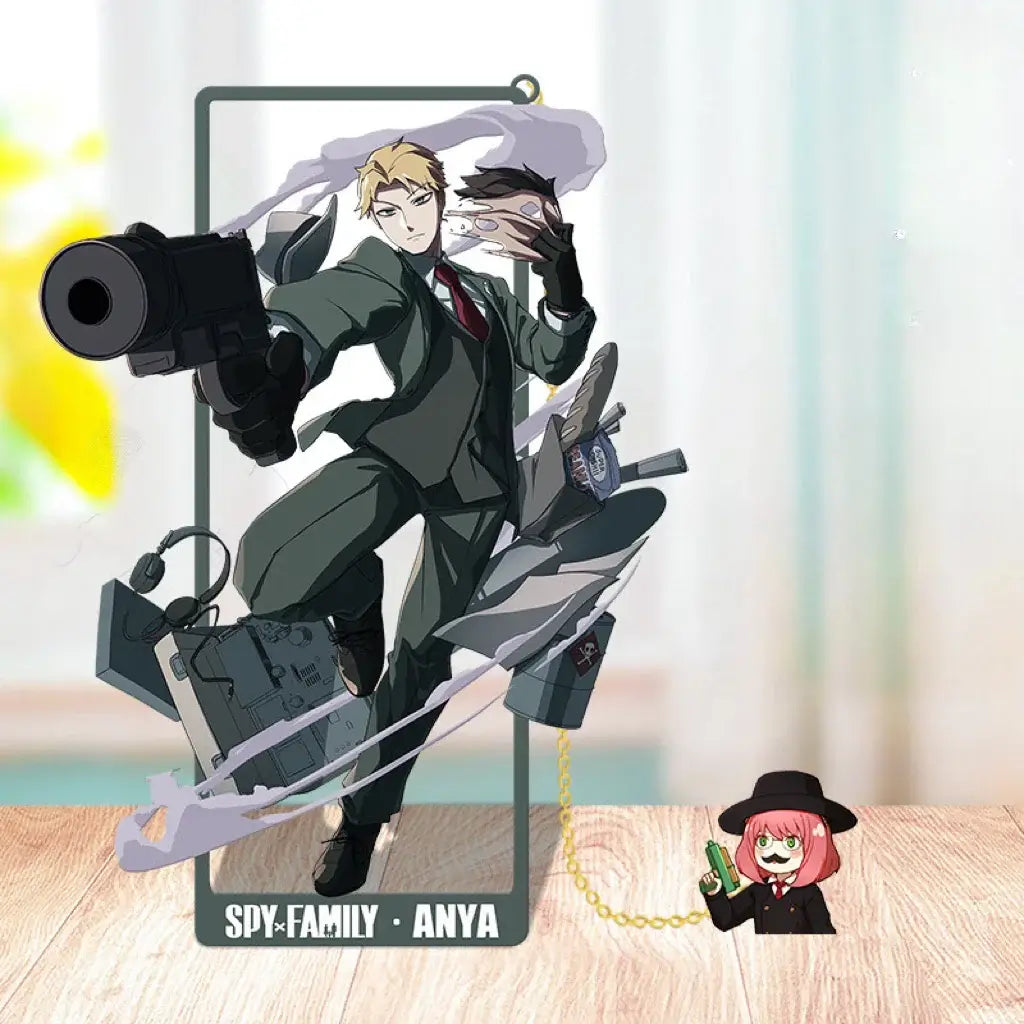 Premium Spy x Family Metal Bookmarks featuring laser-cut designs of Anya, Loid, and Yor Forger, perfect for students and anime collectors.