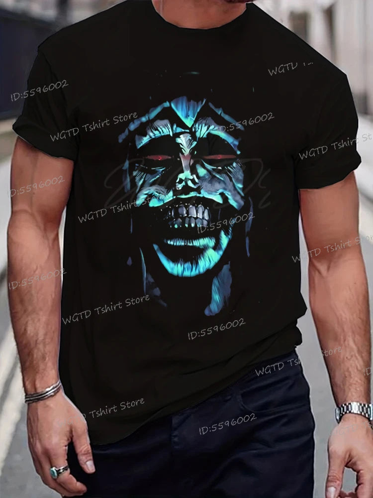 A vintage black Solo Leveling Anime T-Shirt featuring a funny Sung Jinwoo graphic print, available in sizes S to 4XL for men and women.