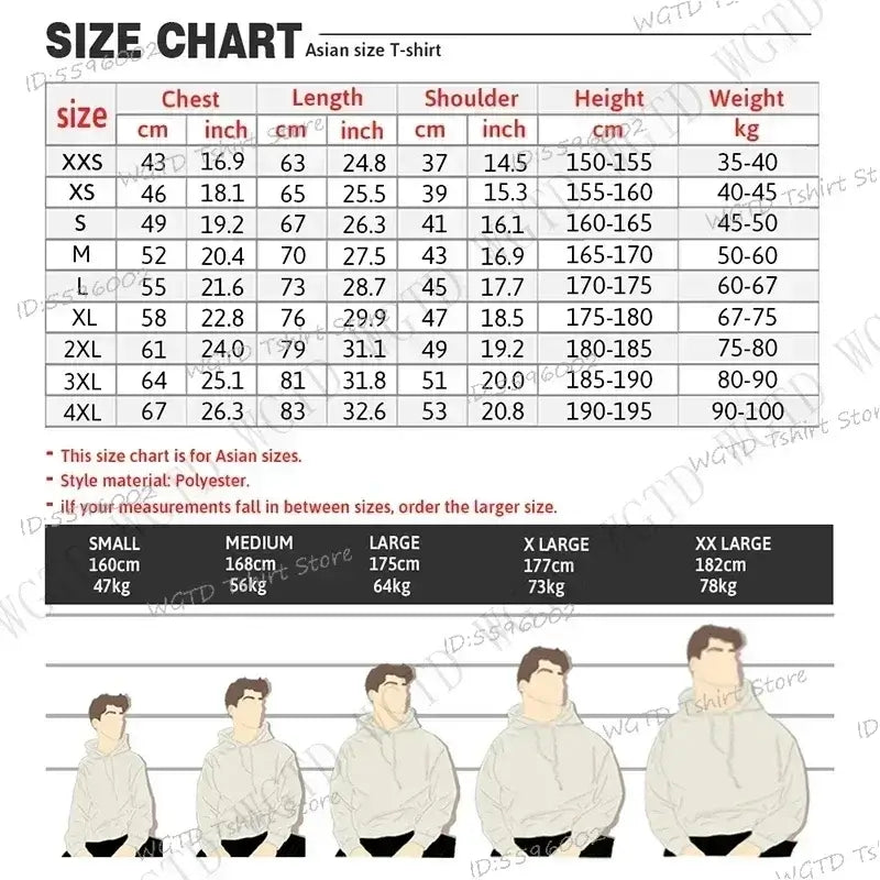 A unisex Japan Anime Overlord Horror Skull Hooded Shirt with a zip-up front, featuring a horror skull print in a Harajuku streetwear style.