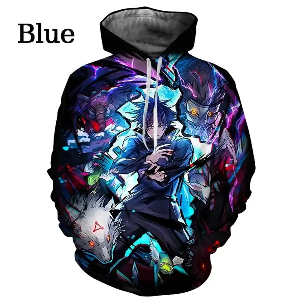 Jujutsu Kaisen Satoru Gojo Hoodie Anime Manga Sweatshirt