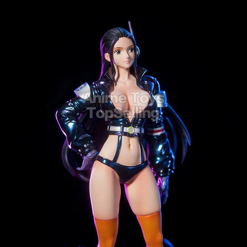 High-quality 26cm One Piece Robin & Nami Figure made of PVC, showcasing Nico Robin and Nami in dynamic poses for anime collection.