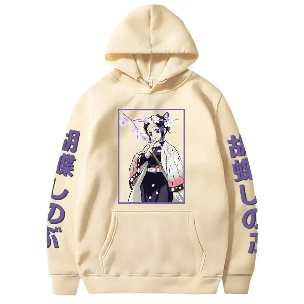 Demon Slayer Kamado Nezuko Oversize Anime Hoodie Streetwear