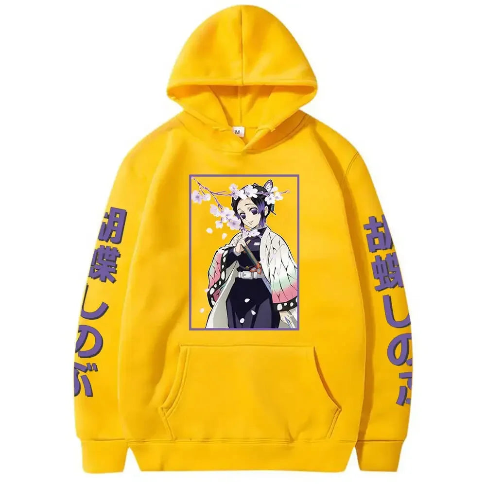 Demon Slayer Kamado Nezuko Oversize Anime Hoodie Streetwear