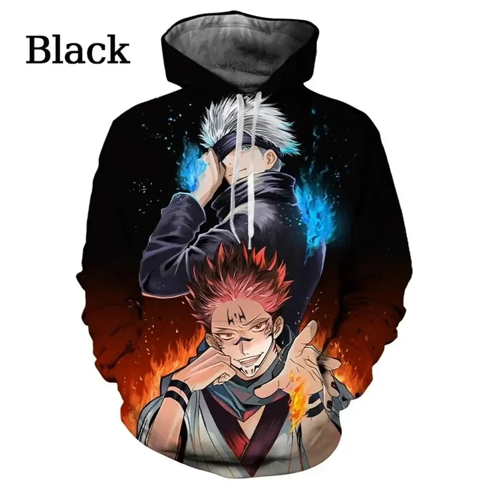 Jujutsu Kaisen Satoru Gojo Hoodie Anime Manga Sweatshirt