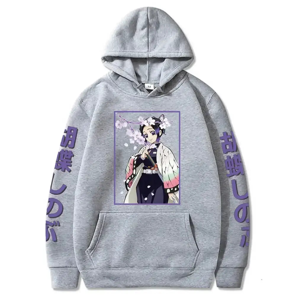 Demon Slayer Kamado Nezuko Oversize Anime Hoodie Streetwear