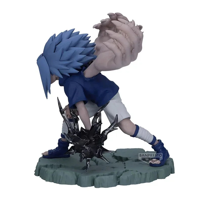 A 100% Genuine Bandai Banpresto Naruto Shippuden Memorable Saga anime figure of Kyuubi Naruto VS Uchiha Sasuke.