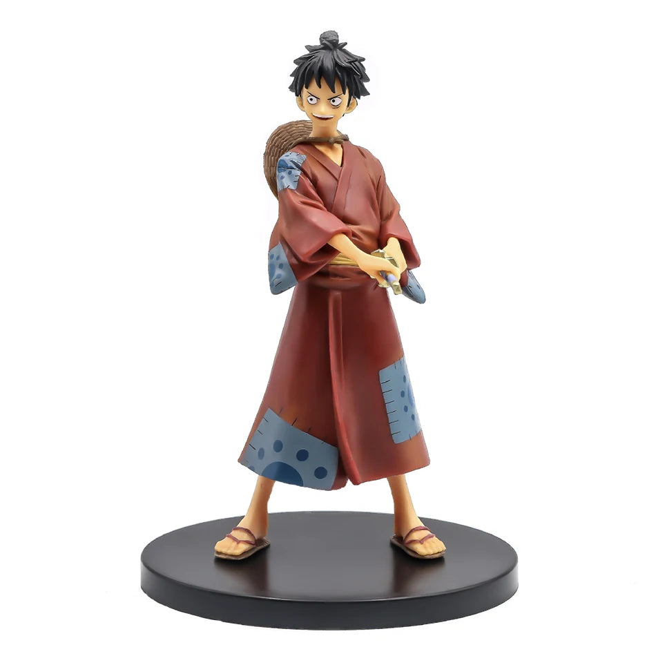 A 10cm One Piece Zoro Figure PVC action model displaying Roronoa Zoro in his Three-Blade Sa-Maximum stance for anime collections.