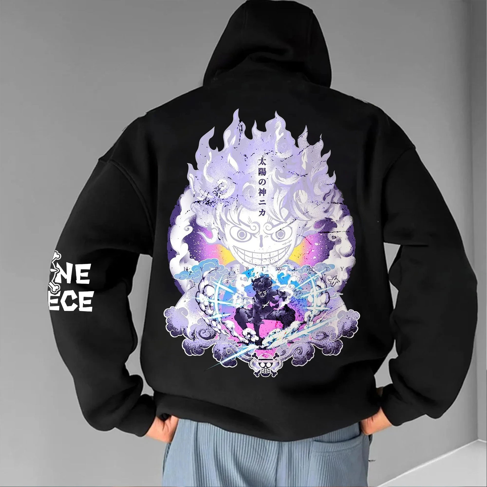 The 2025 Latest ONE PIECE Animation Hoodie in pure cotton, a casual trend sports hoodie for men and women.