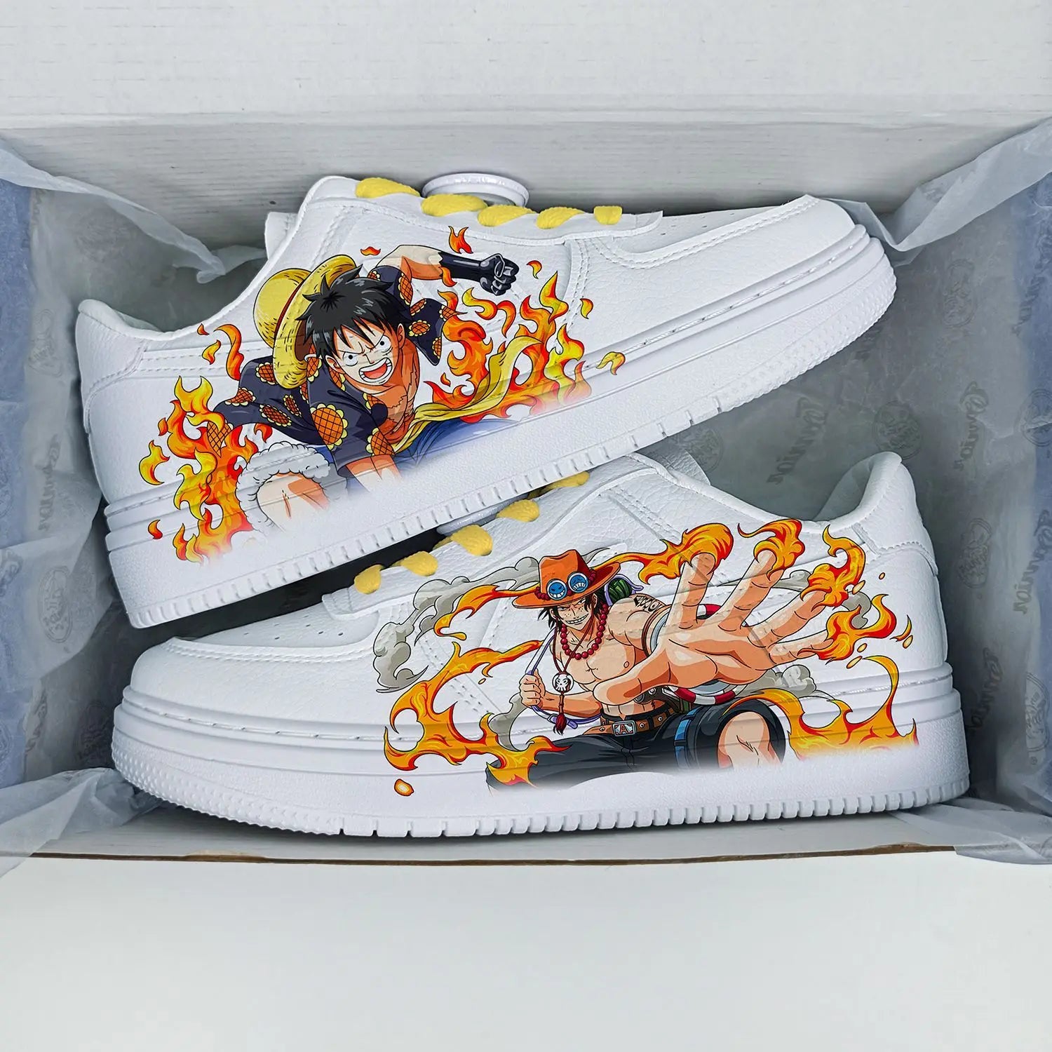 Trendy Roronoa Zoro Shoes featuring a green two-dimensional anime design, lightweight low-top sneakers for boys and men.