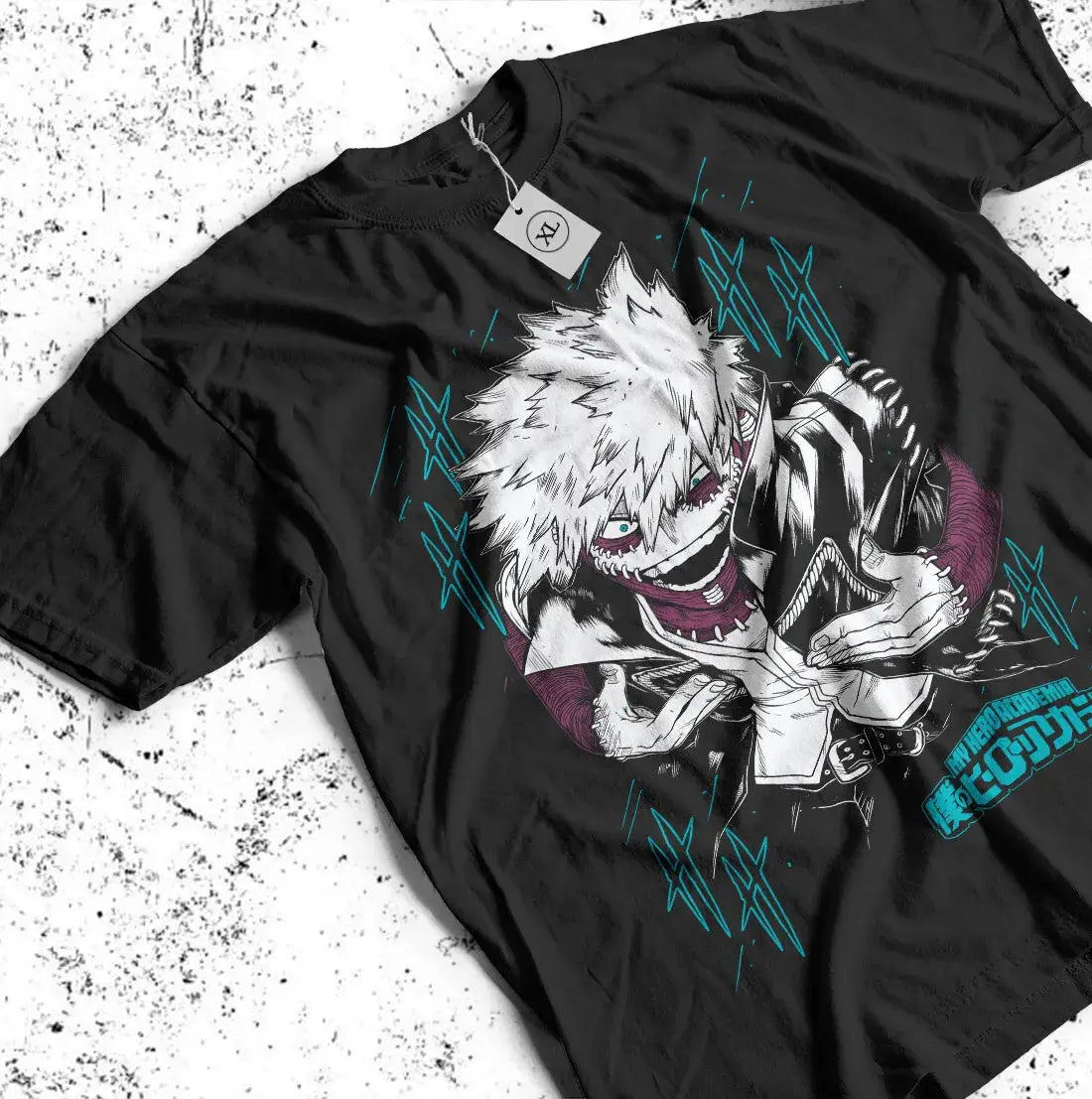A Dabi T-Shirt for girls featuring Toya Todoroki from Boku No Hero Academia, a gift shirt available in all sizes.