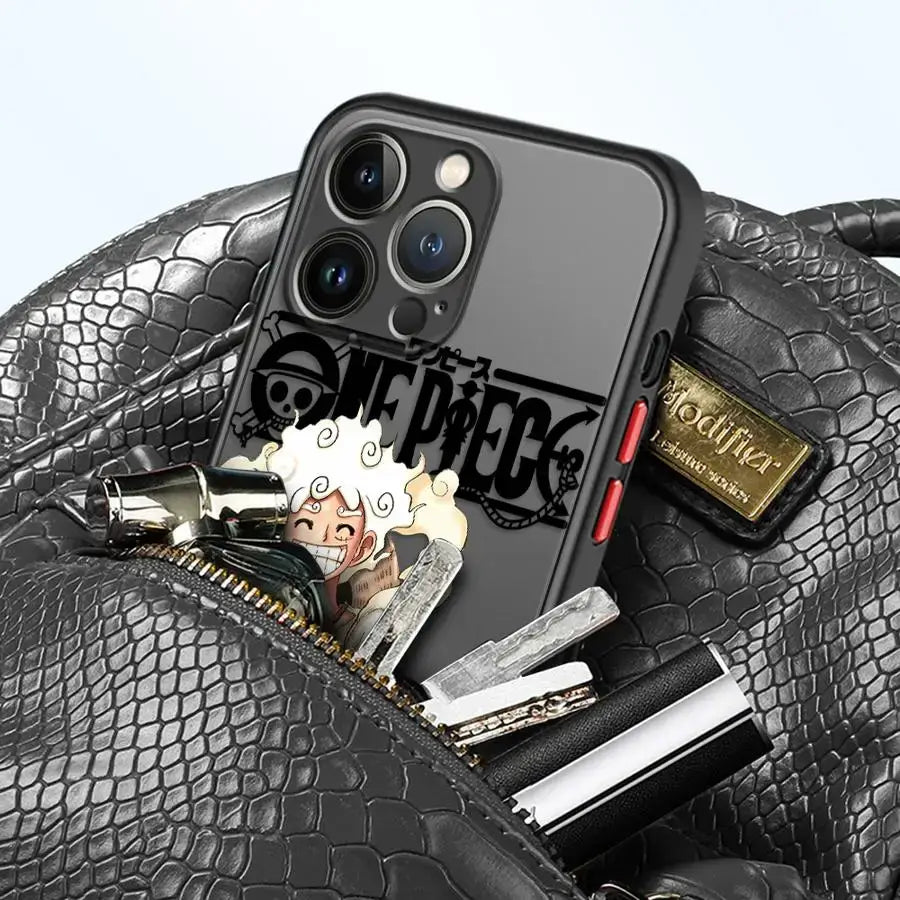 Equip your device with this matte One Piece Phone Case! 🏴‍☠️ Featuring Zoro and Luffy art. Fits iPhone 16, 15, 14 & more. Shop the trend now!