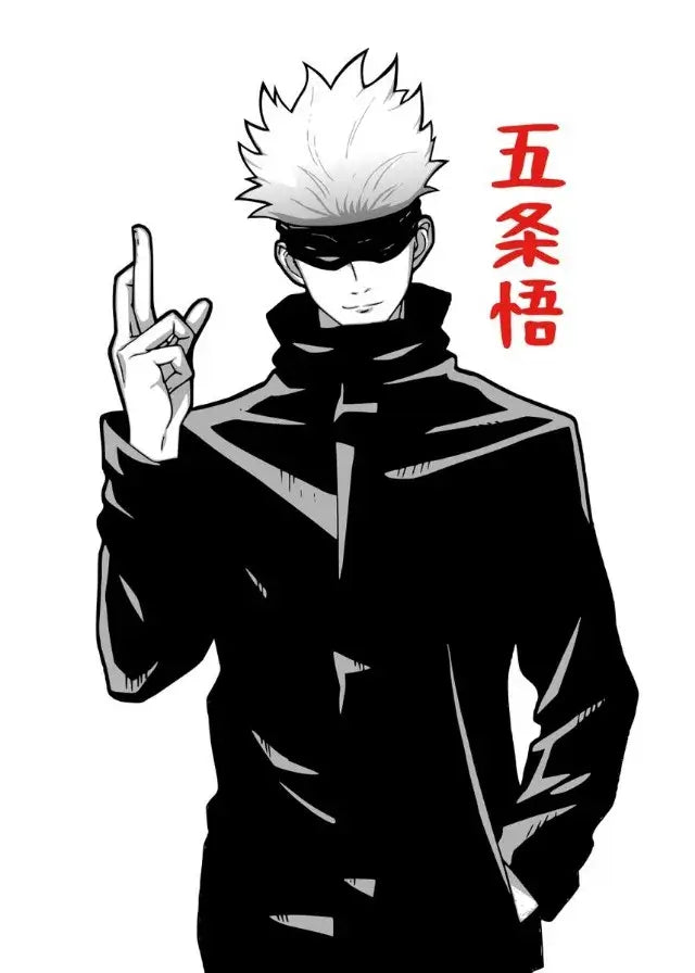 A high-definition Jujutsu Kaisen Poster printed on canvas, featuring a comic-style illustration of Gojo Satoru and Ryomen Sukuna for home wall decoration.