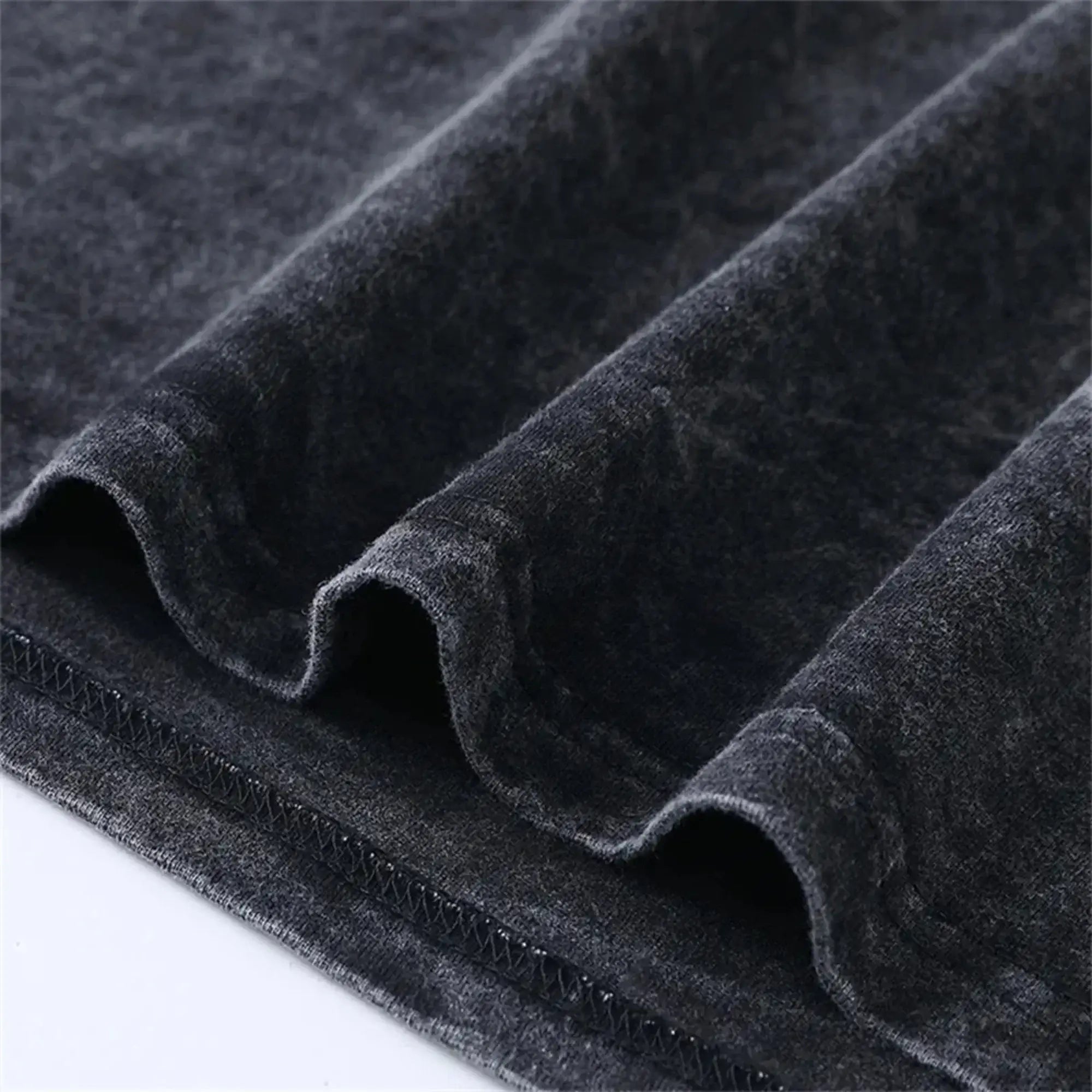 Acid Washed TShirt Streetwear Oversized Anime Graphic Tee