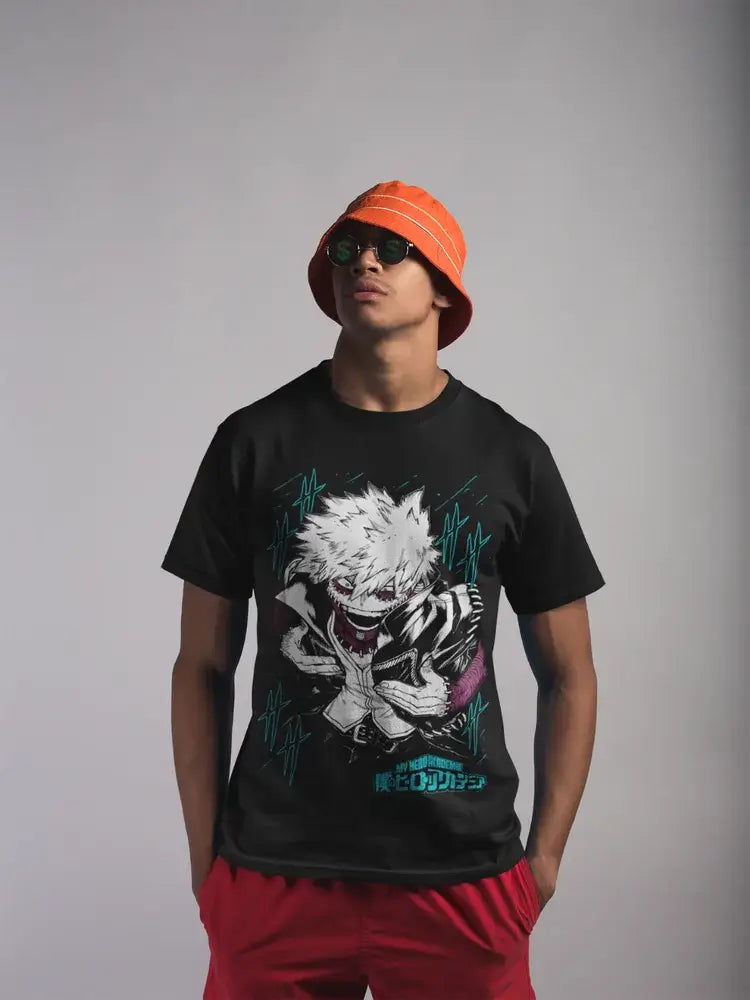 A Dabi T-Shirt for girls featuring Toya Todoroki from Boku No Hero Academia, a gift shirt available in all sizes.