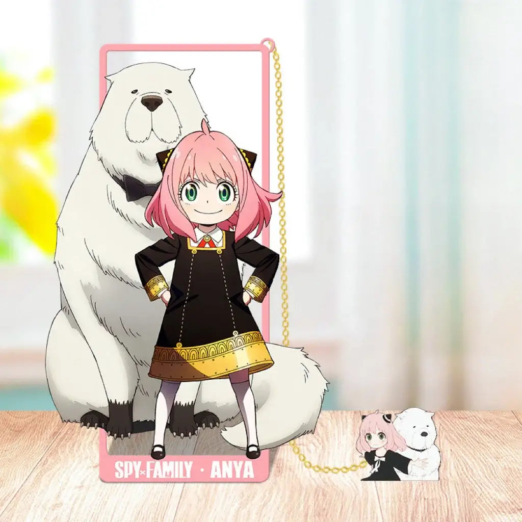 Premium Spy x Family Metal Bookmarks featuring laser-cut designs of Anya, Loid, and Yor Forger, perfect for students and anime collectors.