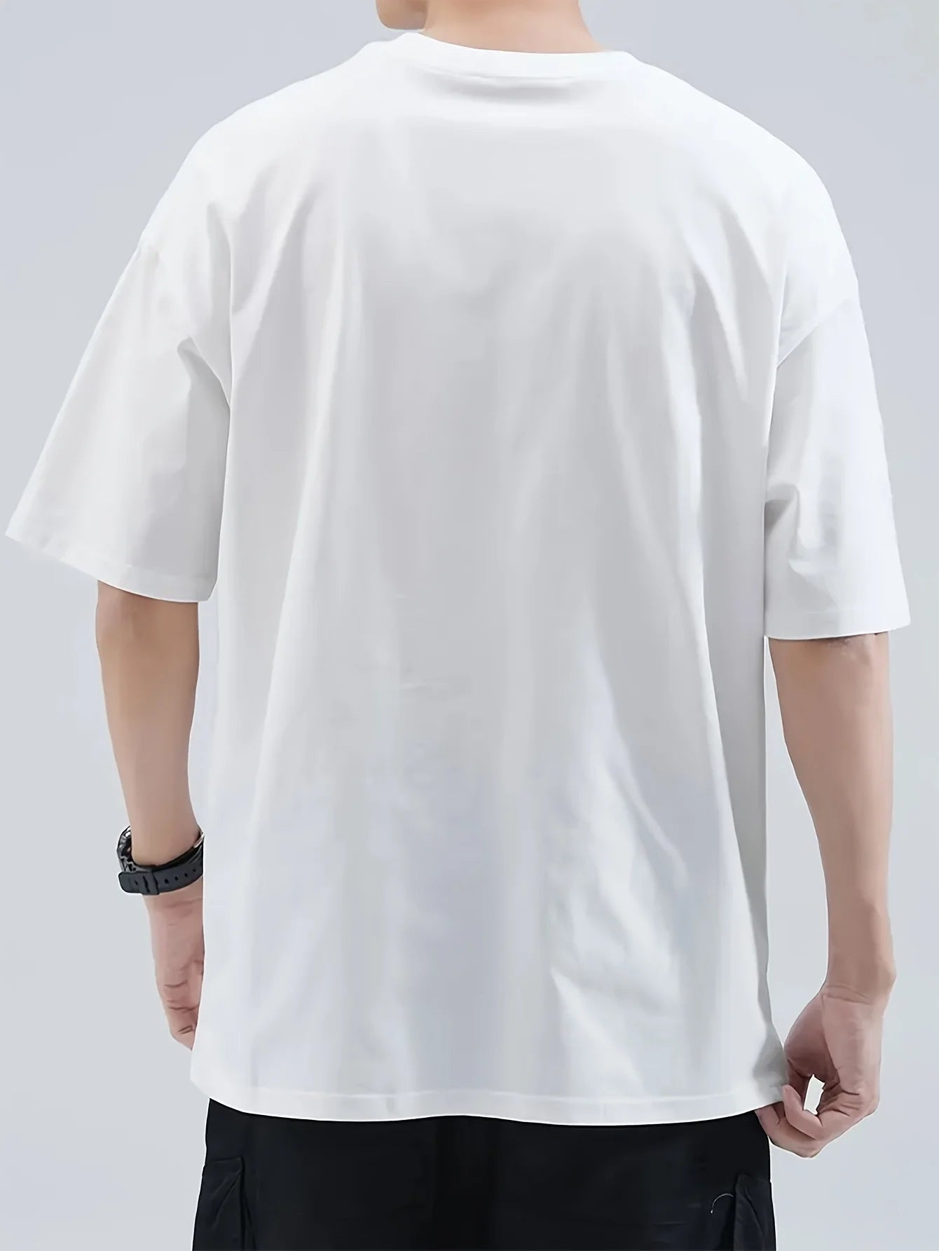 Japanese Samurai Pattern T-shirt 100 Cotton Summer Top