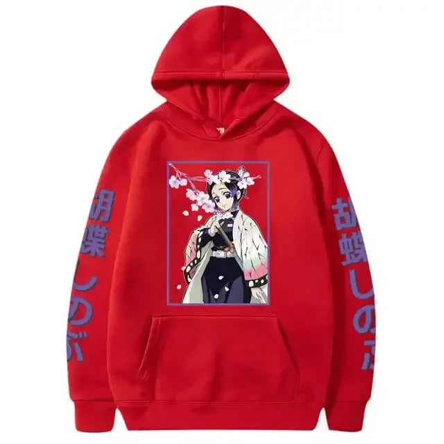 Demon Slayer Kamado Nezuko Oversize Anime Hoodie Streetwear