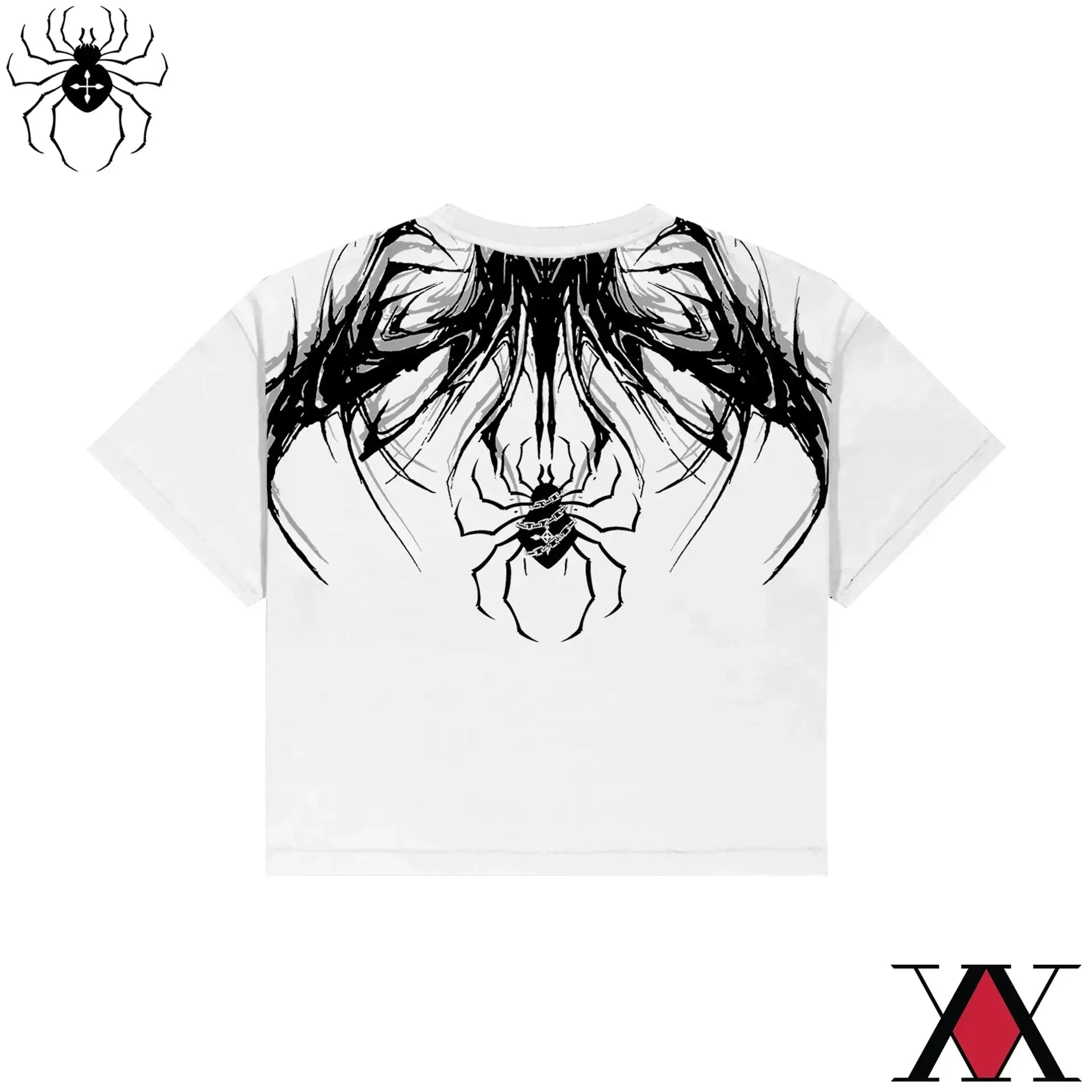 Oversized Cotton Tee Skull Print Unisex Streetwear Gym Top