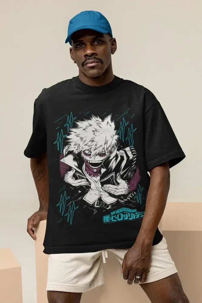 A Dabi T-Shirt for girls featuring Toya Todoroki from Boku No Hero Academia, a gift shirt available in all sizes.