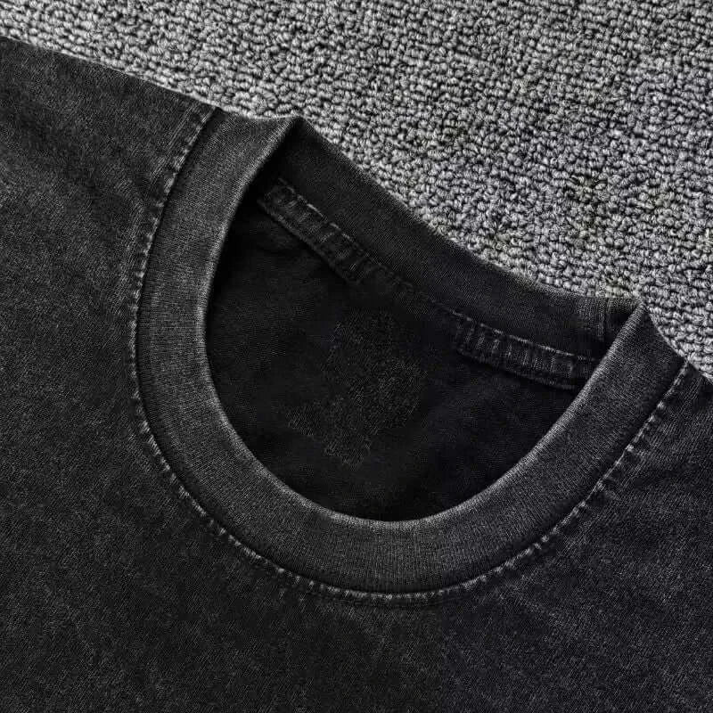 A unisex Rengoku Kyoujurou Vintage Washed T-Shirt from Demon Slayer in a Harajuku hip hop streetwear style.