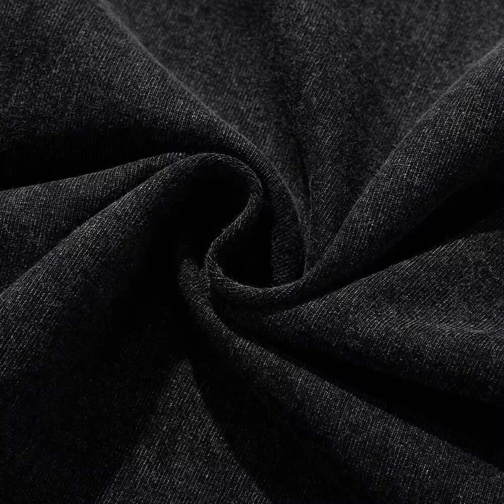 A washed black Obito Uchiha T-shirt made of cotton, featuring manga graphic art and an oversized Y2K streetwear fit for men and women.