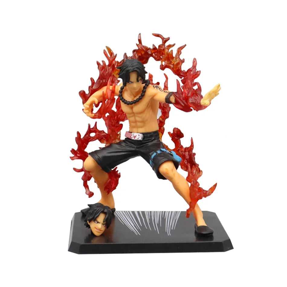 A 10cm One Piece Zoro Figure PVC action model displaying Roronoa Zoro in his Three-Blade Sa-Maximum stance for anime collections.
