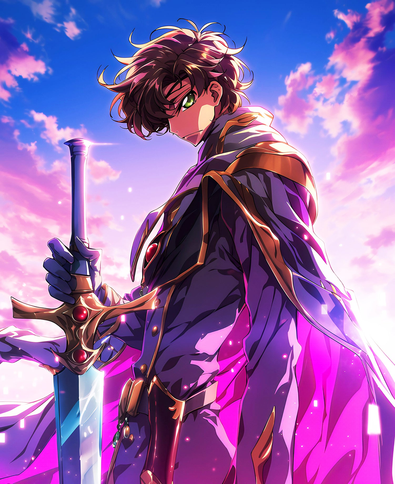 Suzaku Kururugi: Knight of the Holy Empire