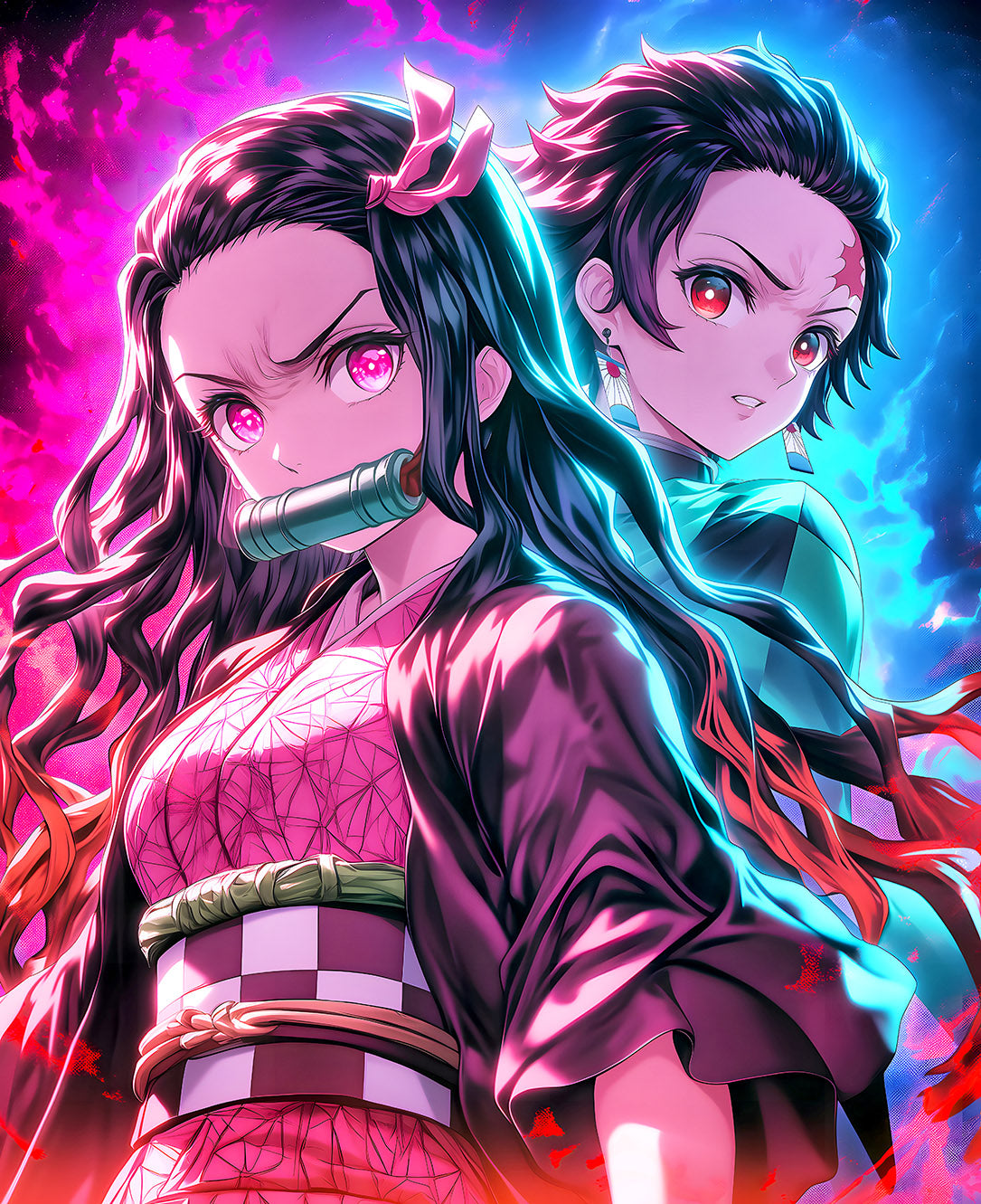 Tanjiro and Nezuko: The Demon Slayer Siblings