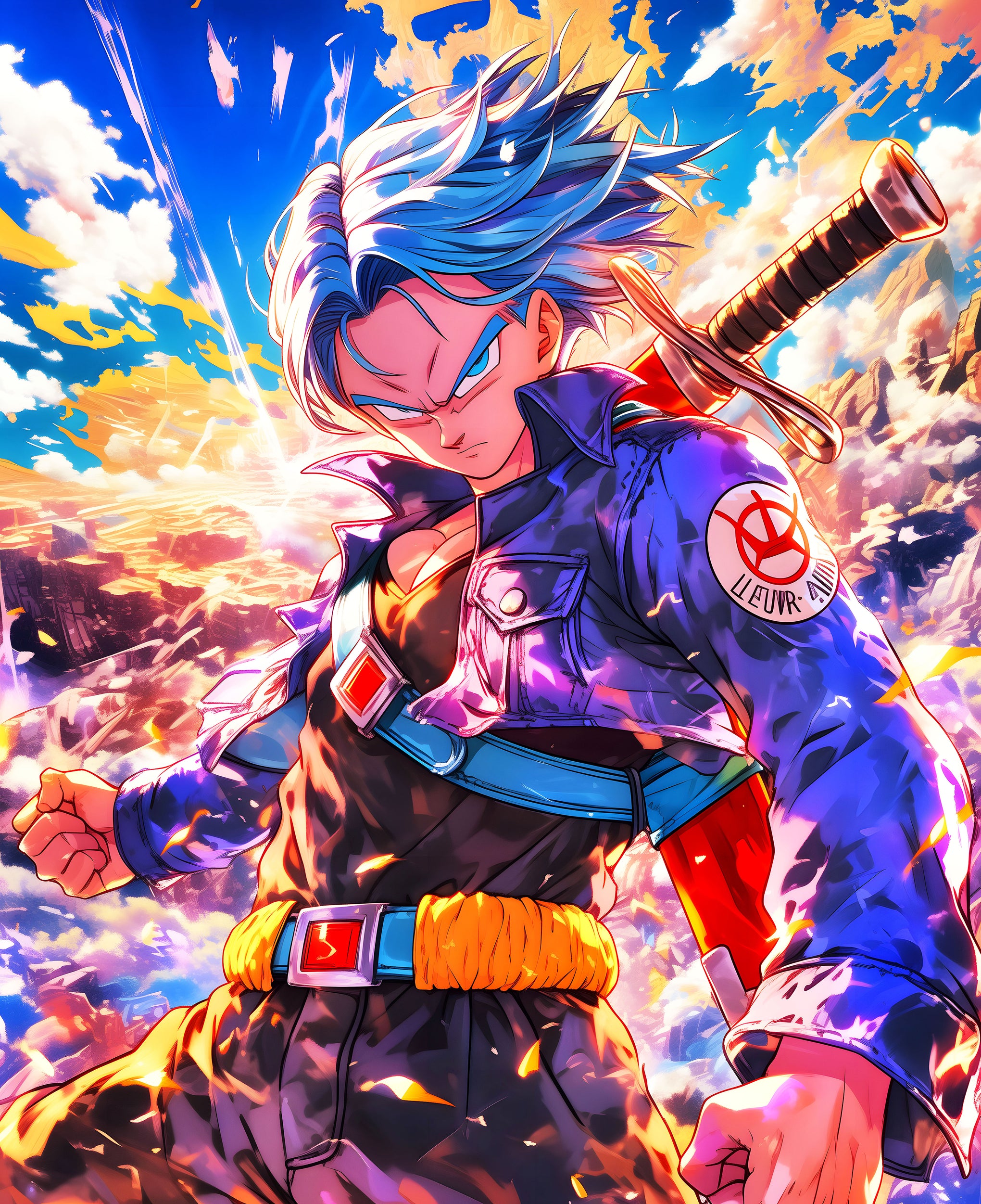 Trunks: The Future Warrior's Fury