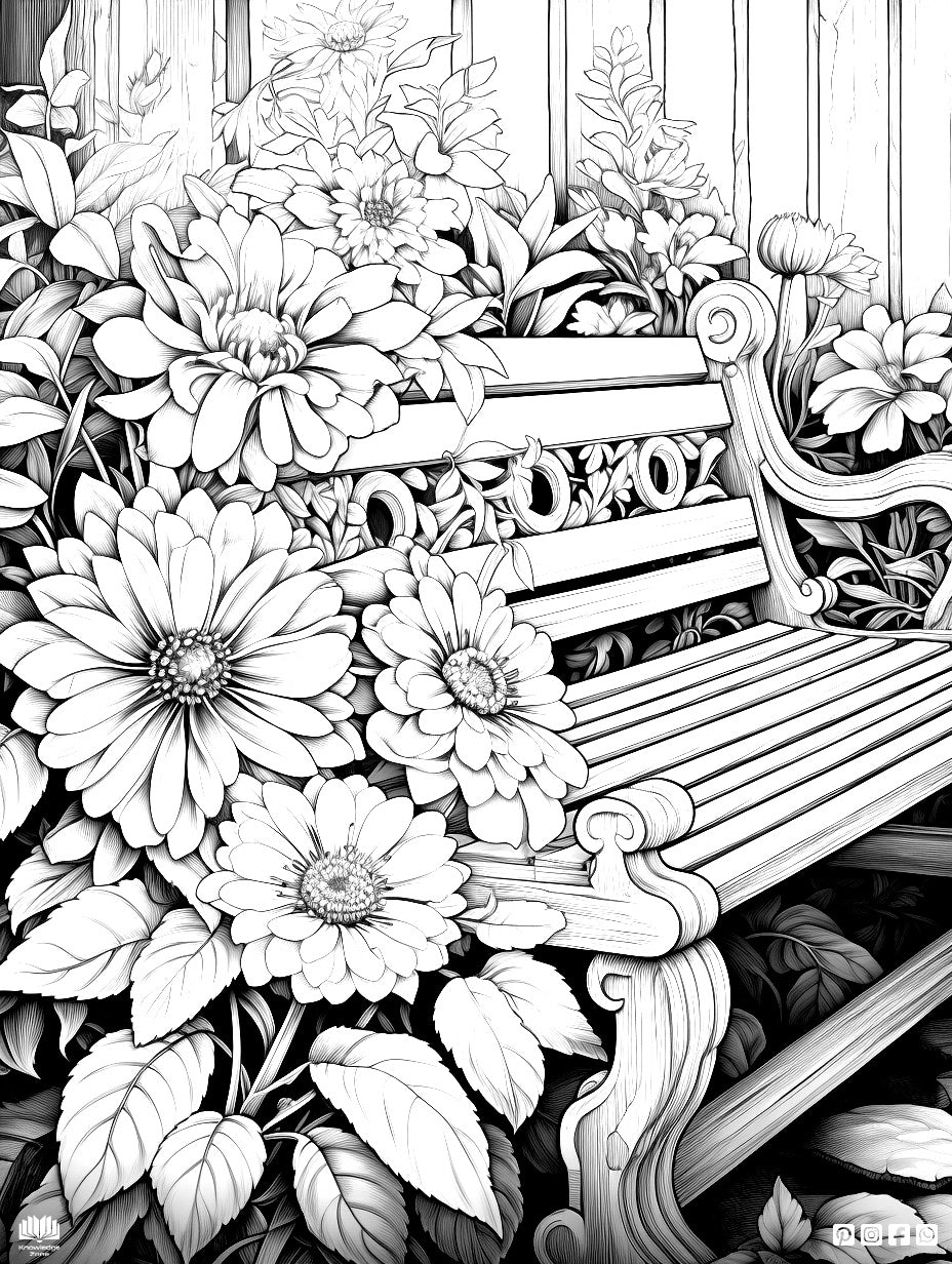 Unlock Creativity in a Secret Garden: An Adult Coloring Adventure Awaits!