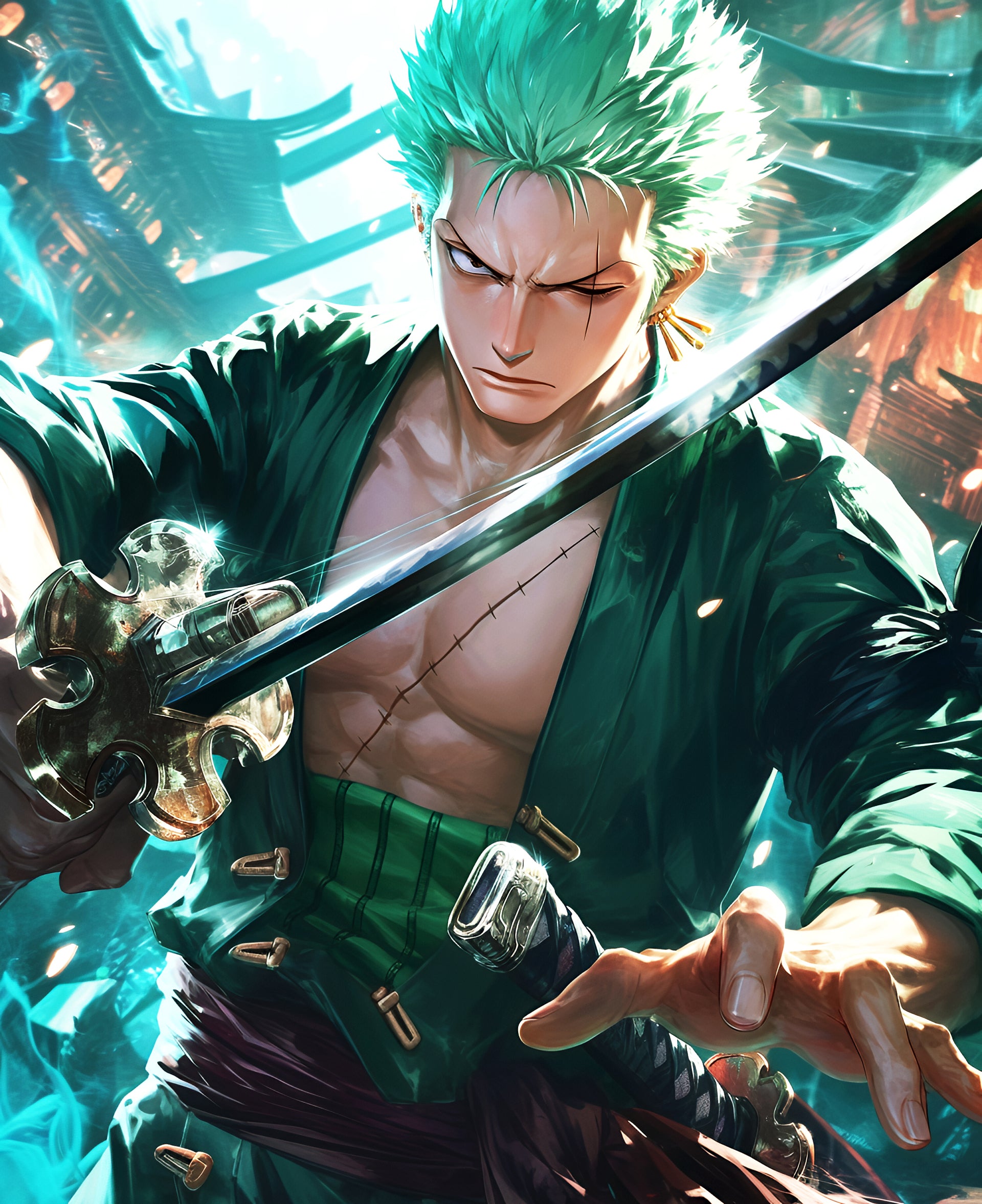 Zoro: The Three-Sword Master Unleashed