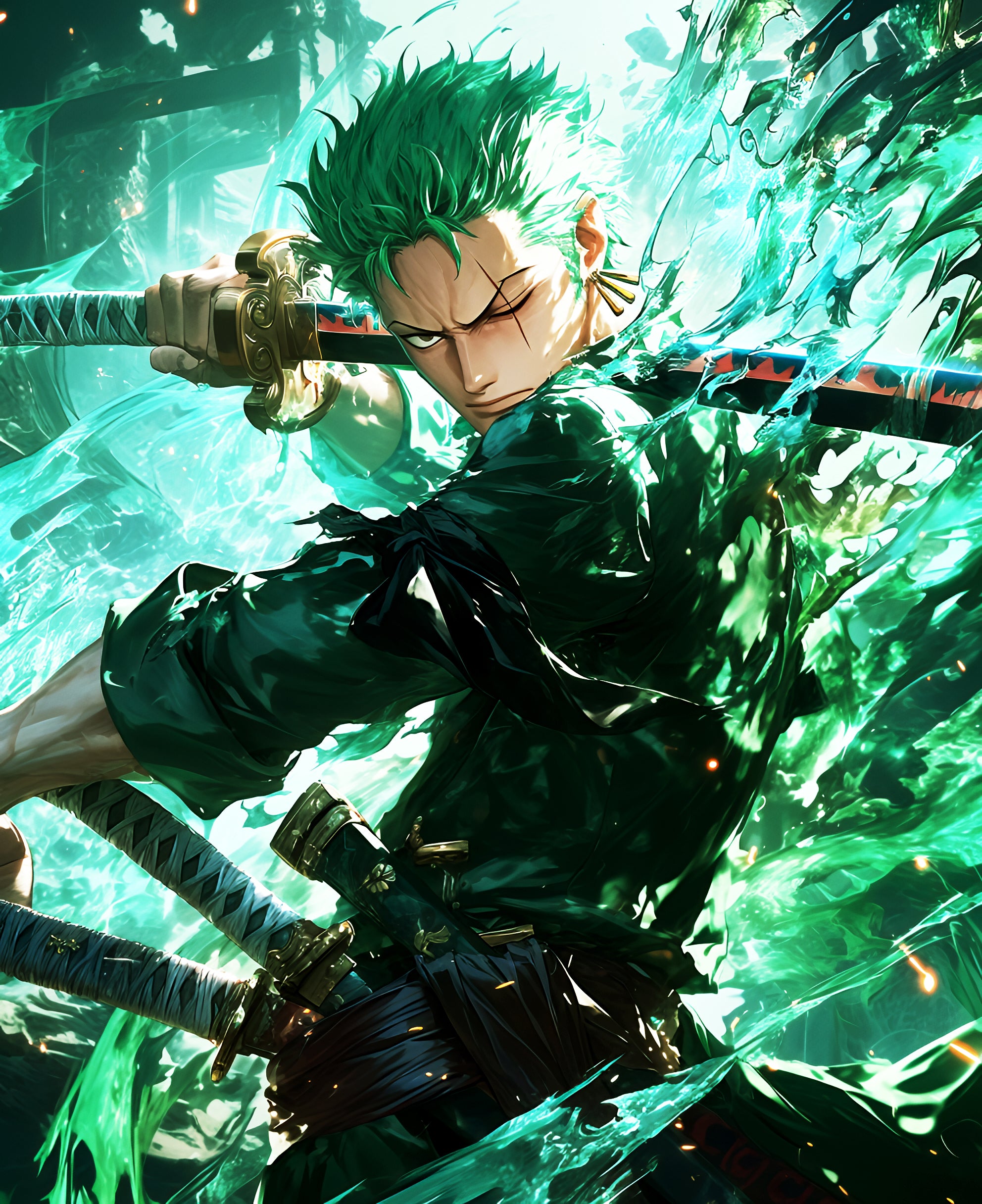 Zoro: The Three-Sword Master Unleashed